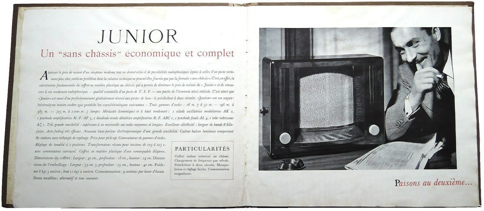 Philips V 6 A Extrait de catalogue