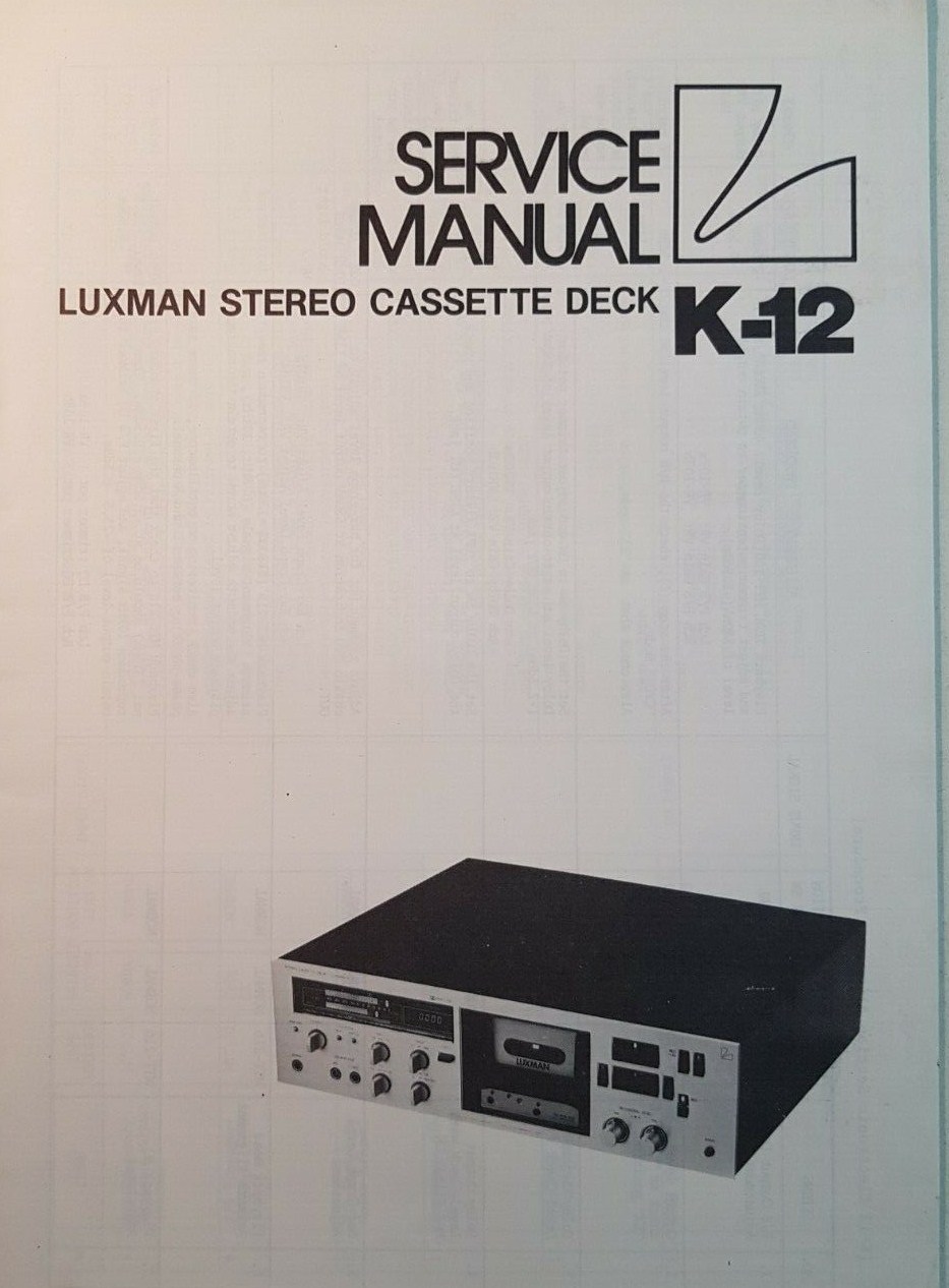 Luxman K-12 • Photo