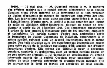 Assemblée nationale 1966 fermeture