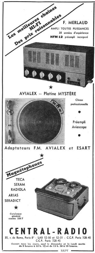 Publicité, tarif