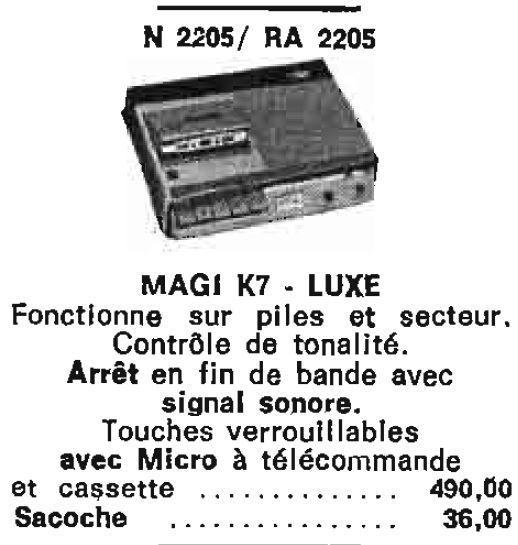 Philips-Radiola N 2205 • Publicité - Le Haut-Parleur mars 1971