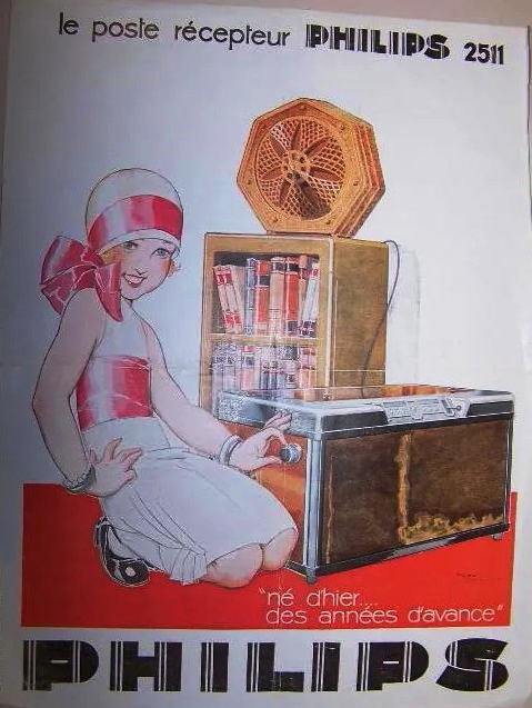 Philips 2511 Affiche publicitaire
