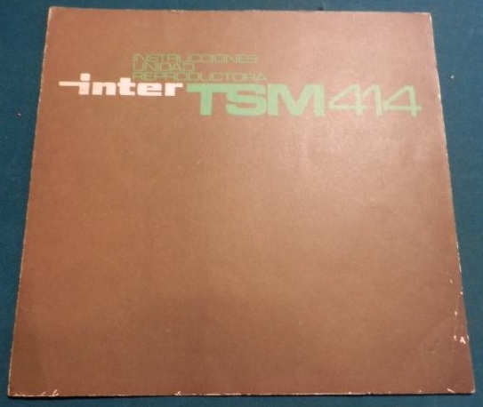 Inter TSM-414 (BSR C 142) • Mode d’emploi (1)