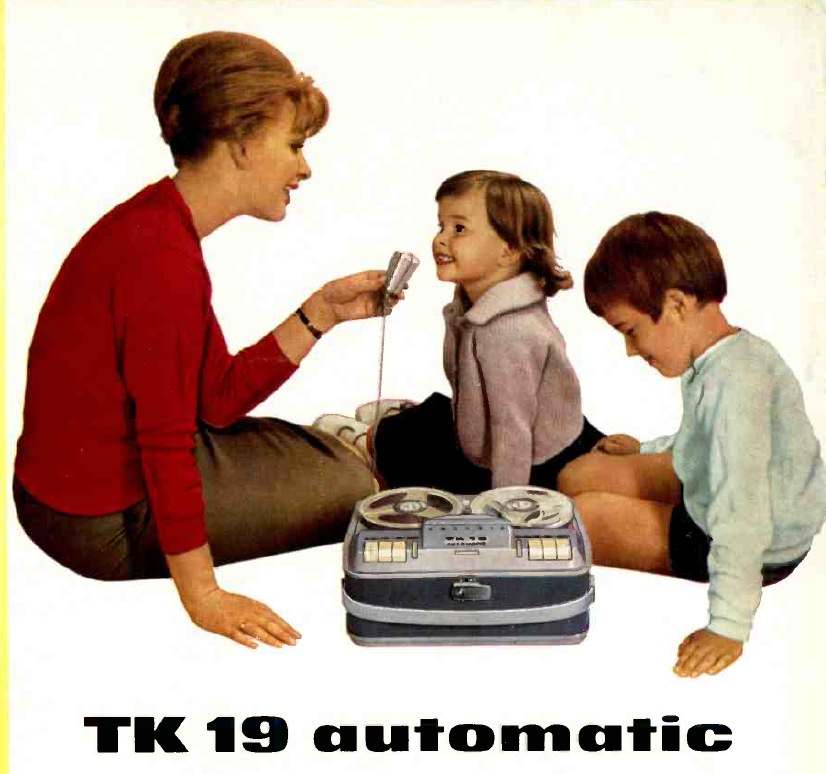 Grundig TK 19 Publicité