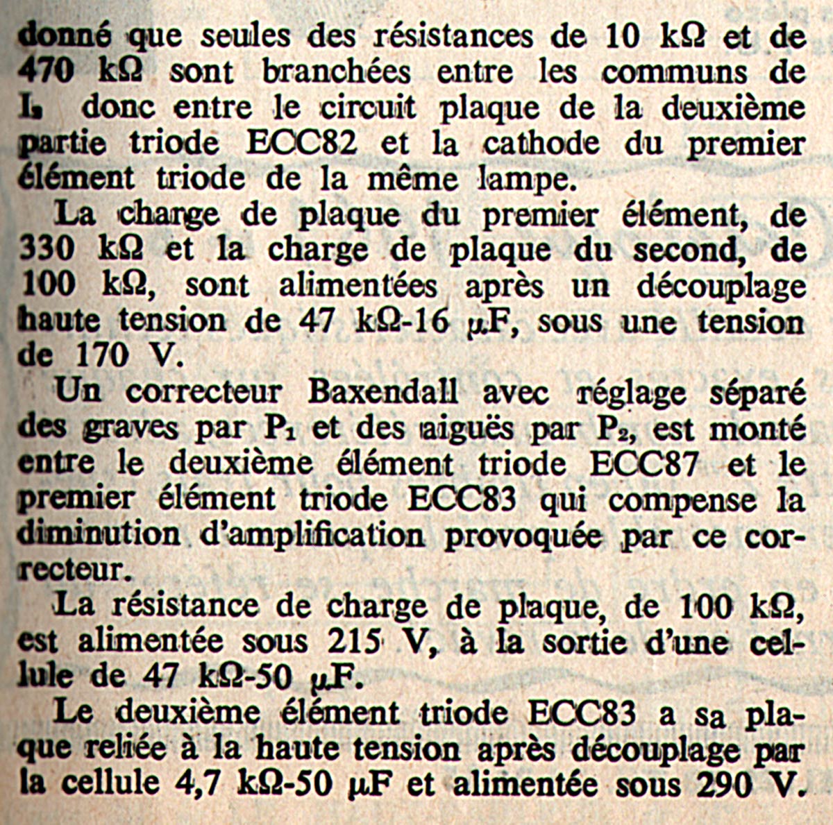 Gaillard Amplificateur Europe • Article - Le Haut-Parleur 1960 (2)